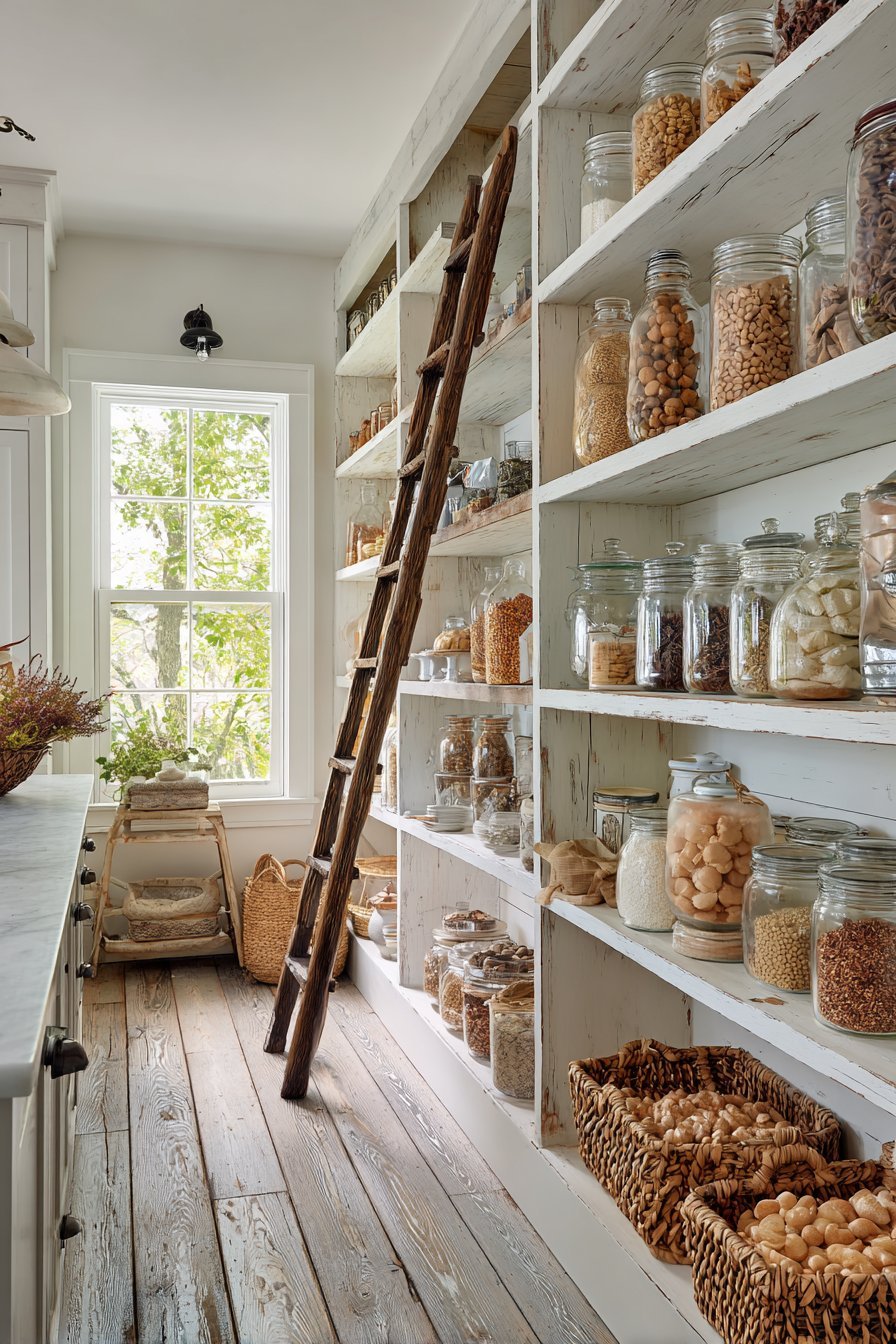 Floor-to-Ceiling Pantry Organization