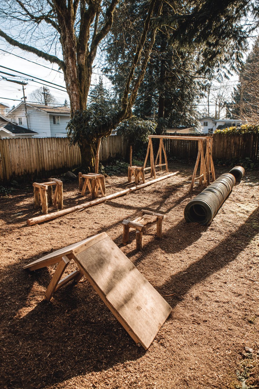 DIY Agility Training Course