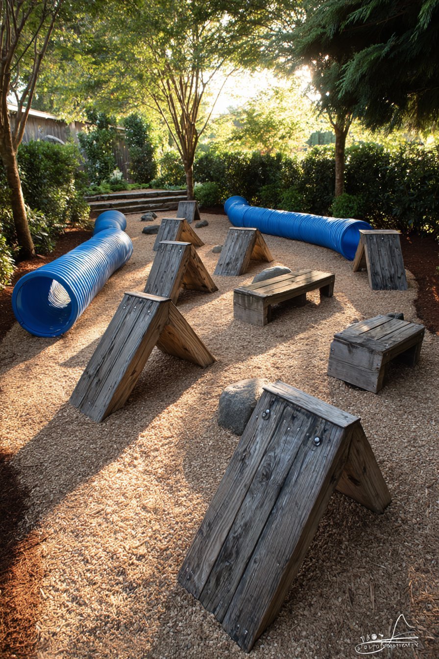 DIY Agility Training Course