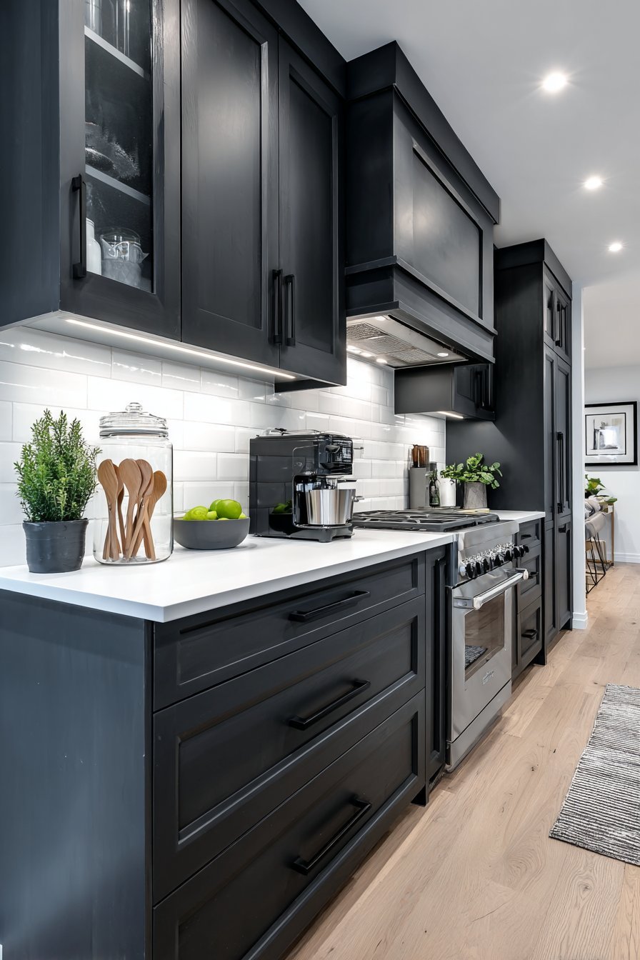 Minimalist Black and White Contrast