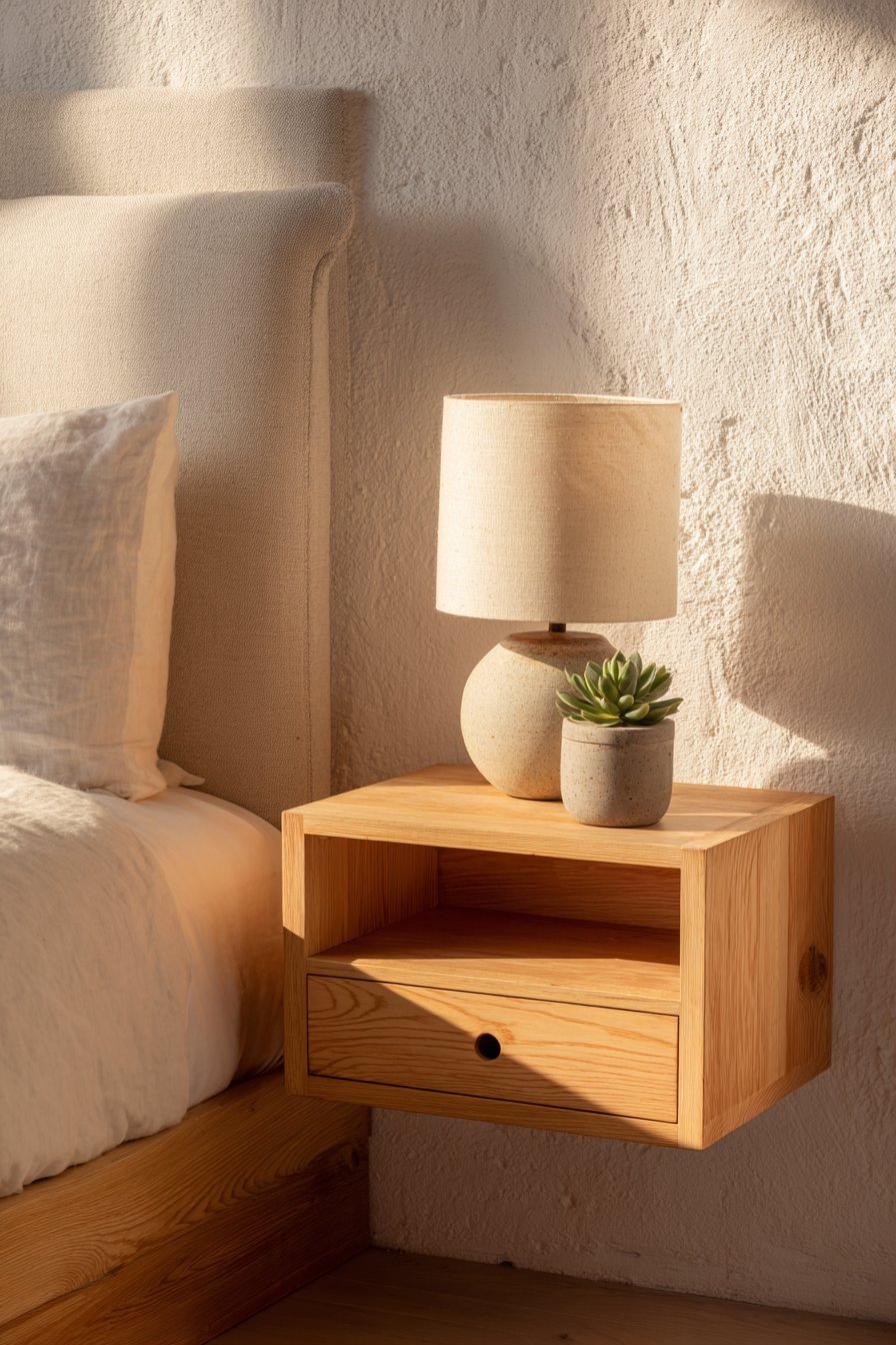 Floating Nightstand Elegance