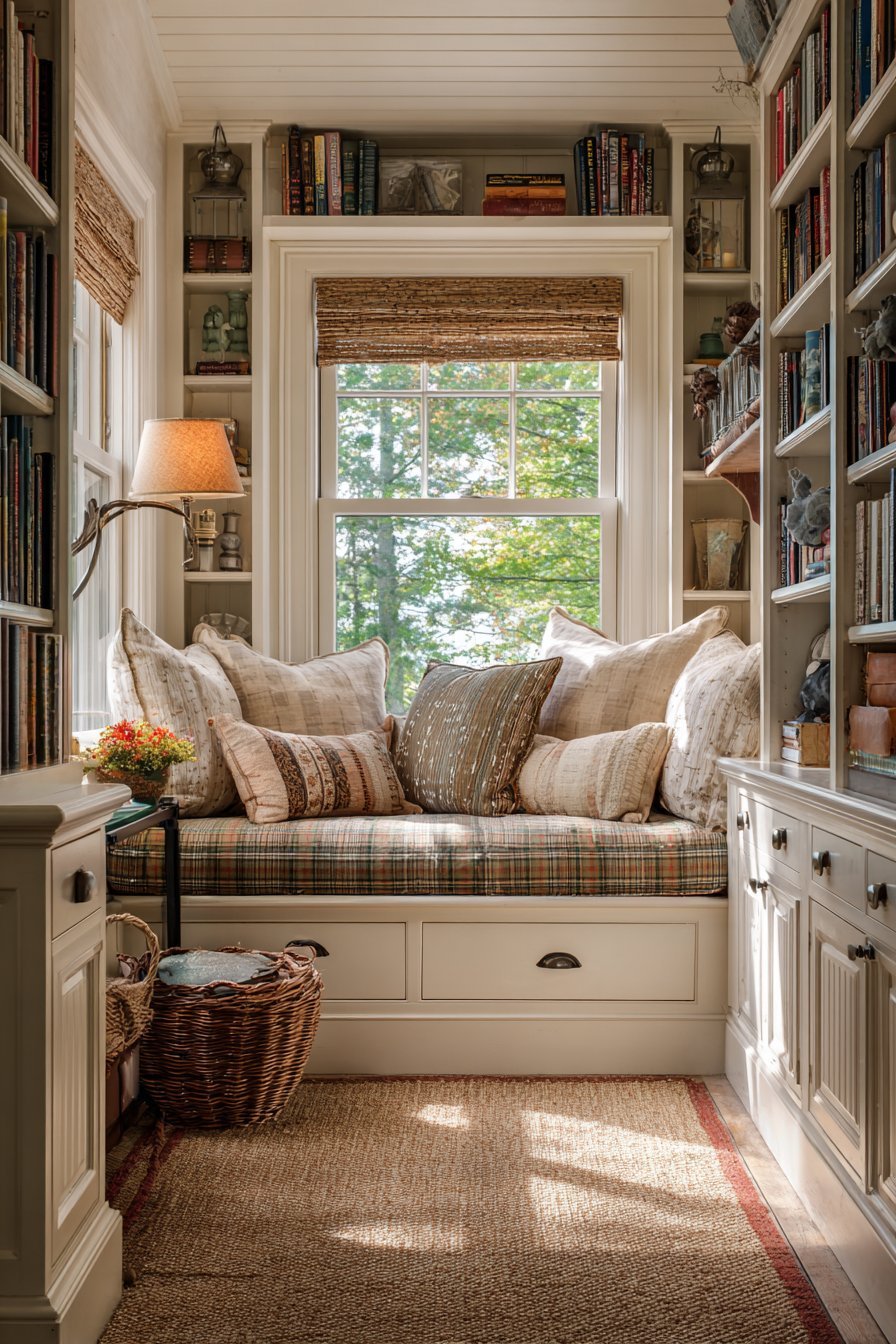 Reading Retreat with Window Seat