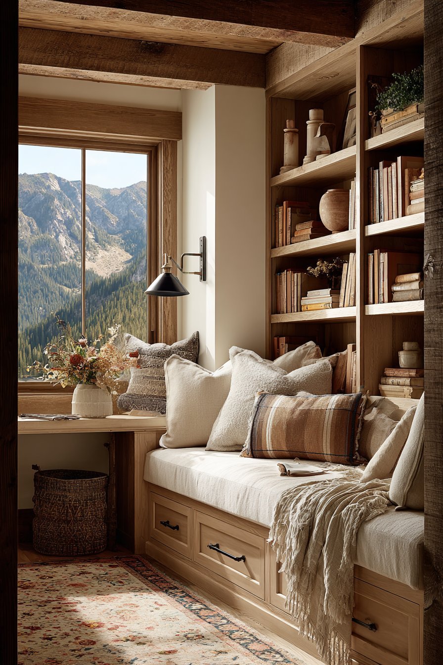 Reading Retreat with Window Seat