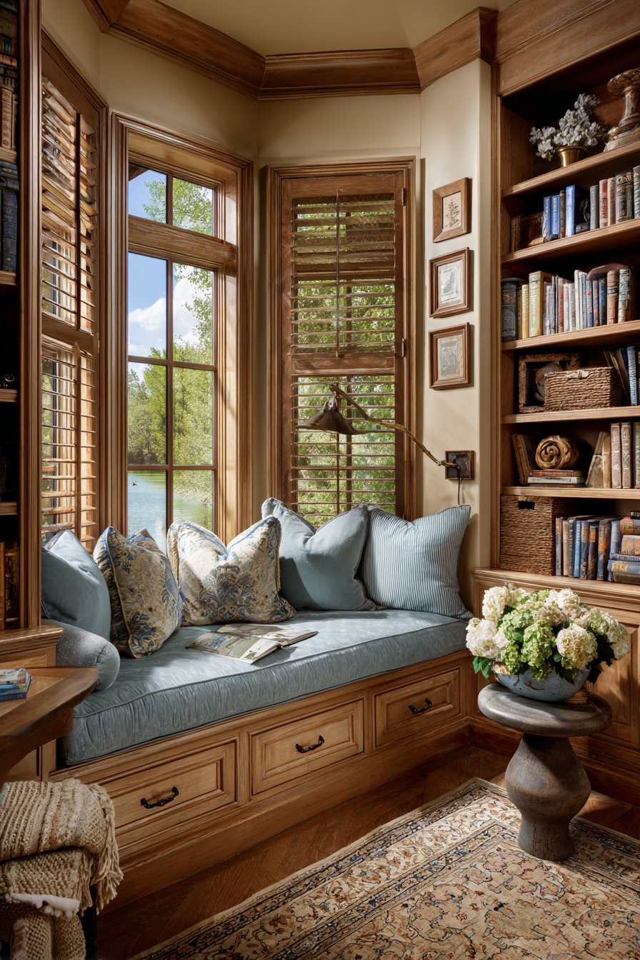 Reading Retreat with Window Seat