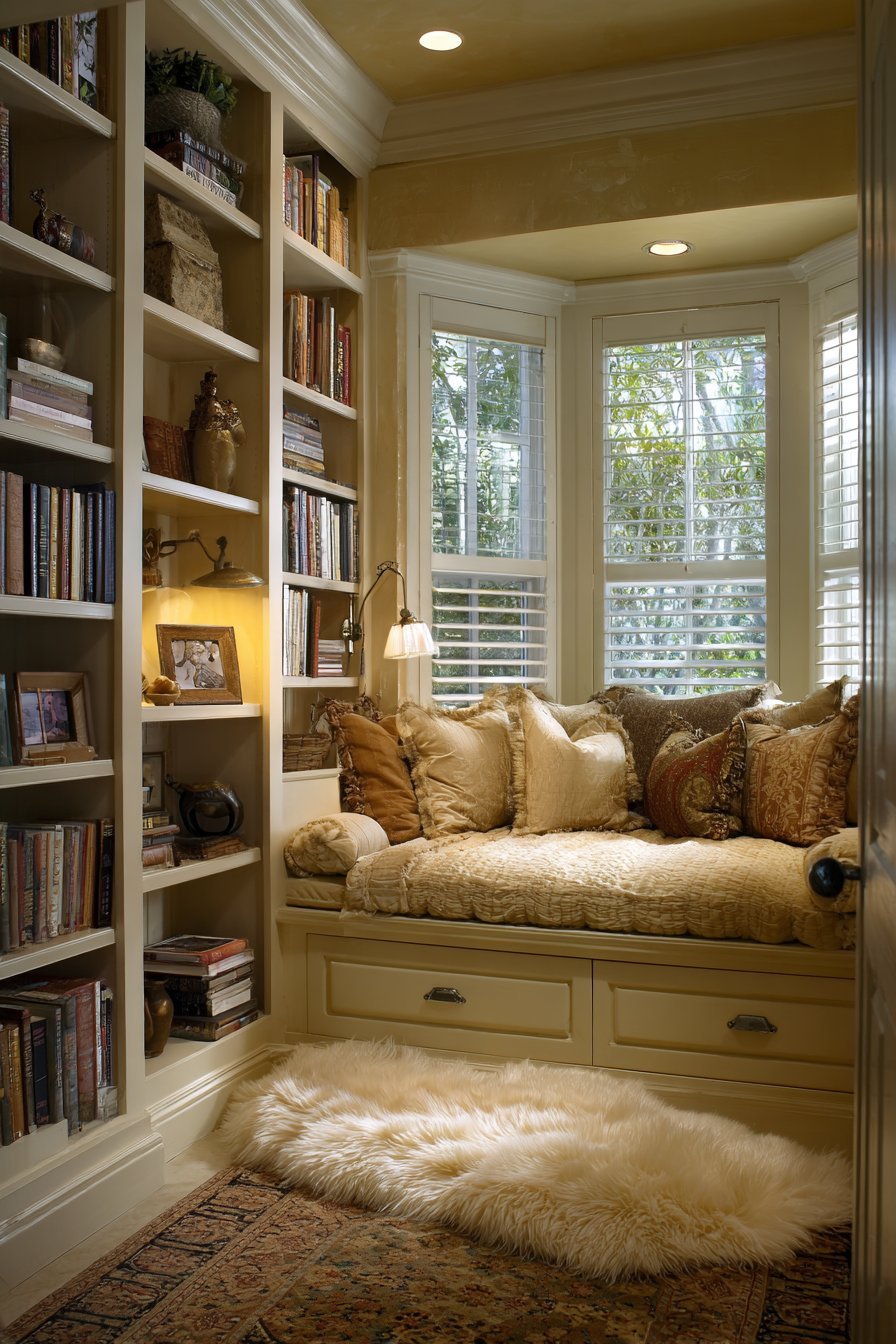 Reading Retreat with Window Seat