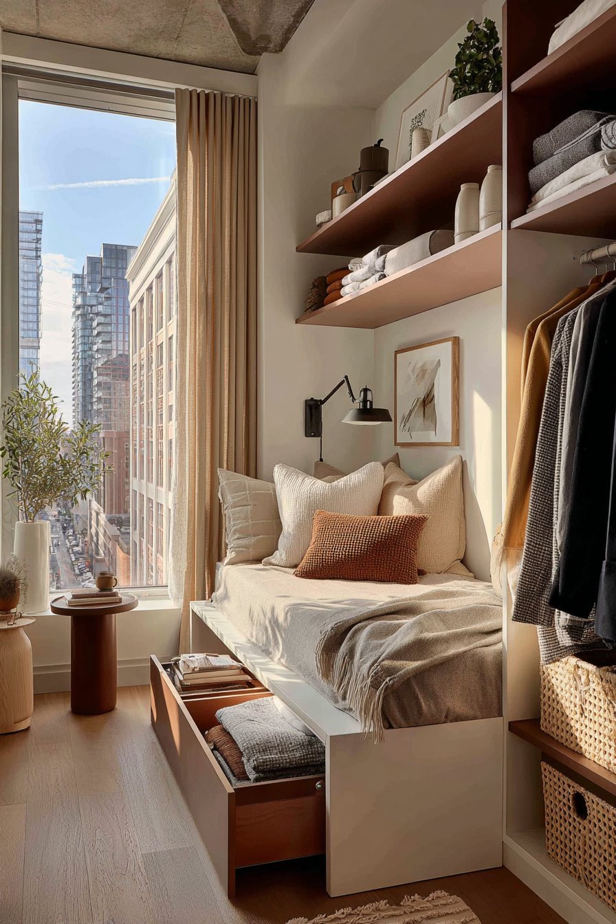 Daybed Configuration With Under Storage