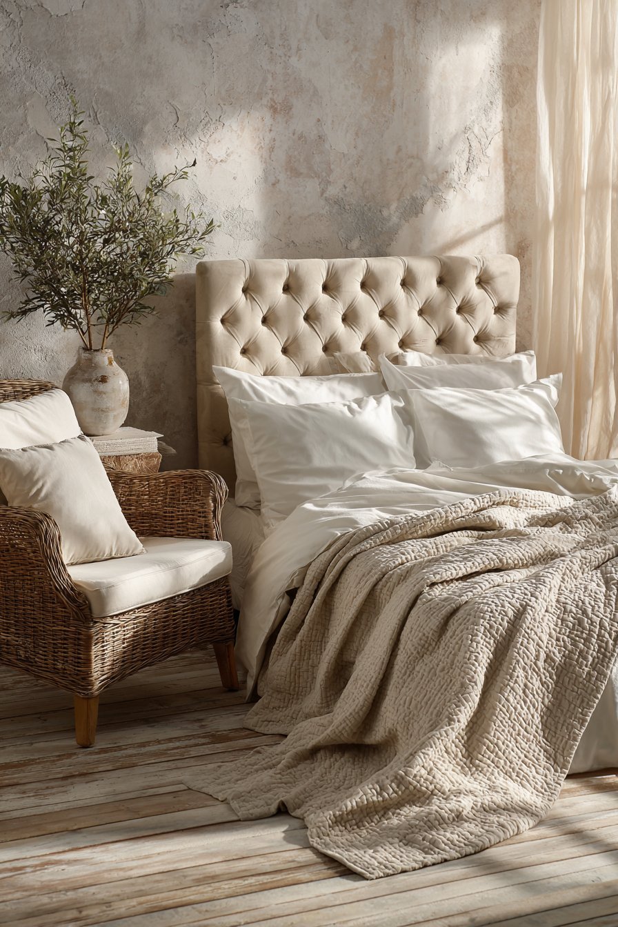 Tufted Velvet Comfort