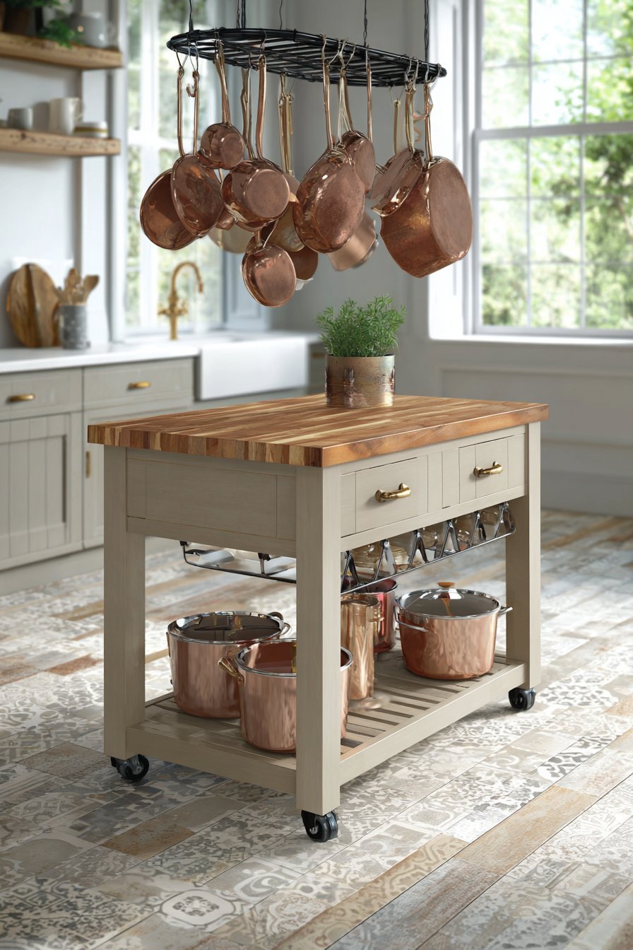 Butcher Block Island Station