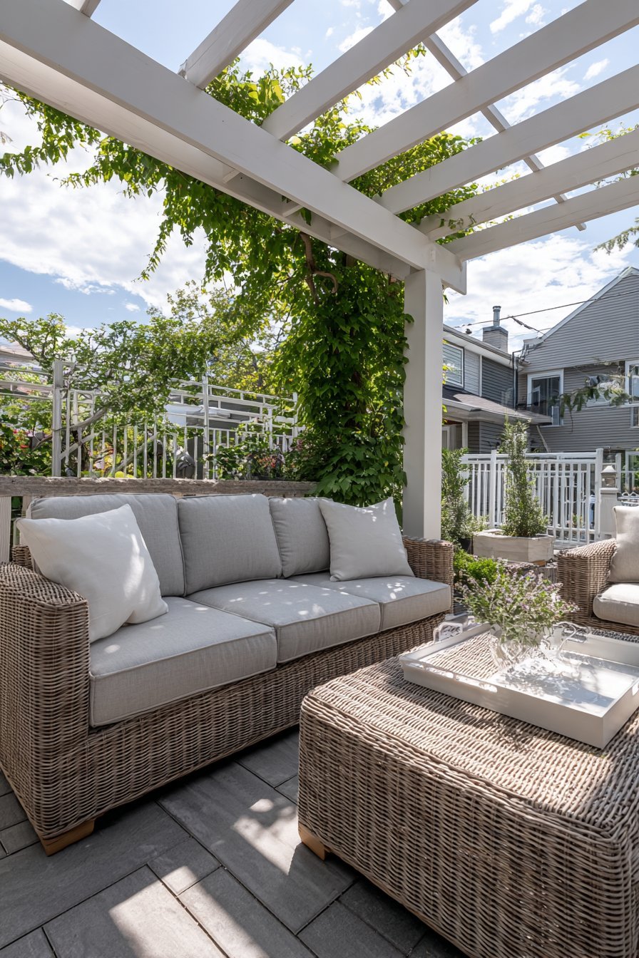 Stamped Concrete Stone Mimicry Design