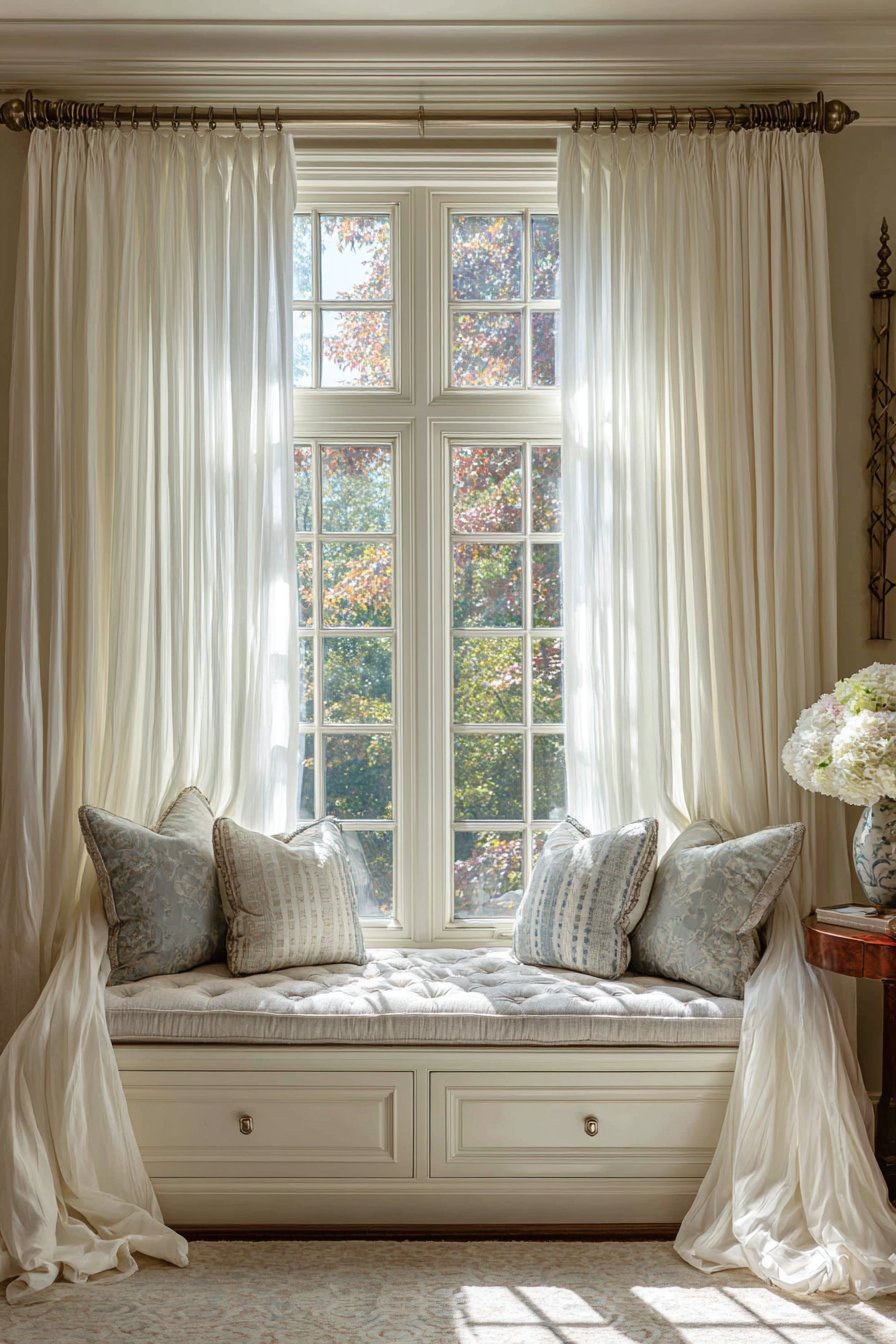 Layered Window Treatment Excellence
