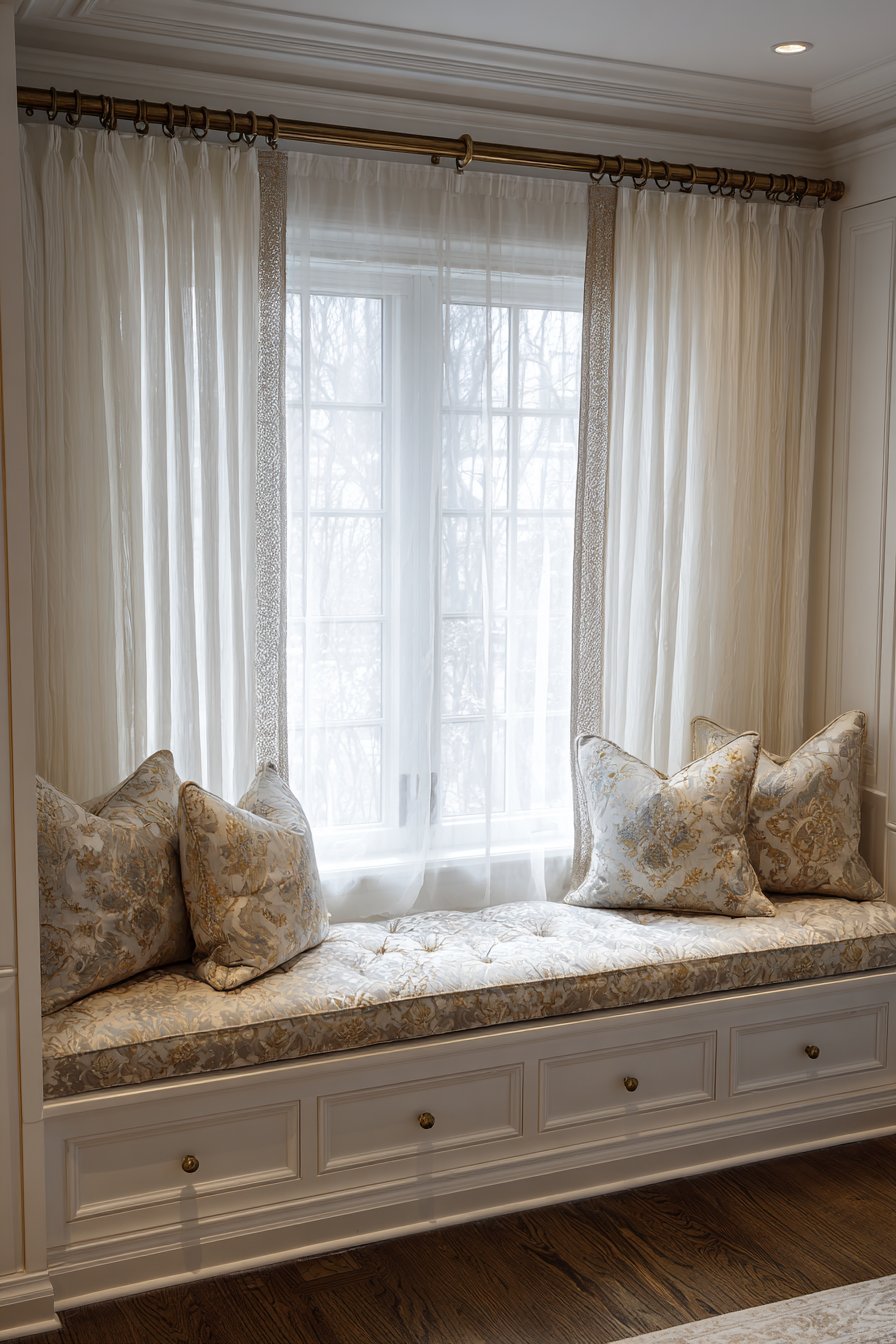Layered Window Treatment Excellence