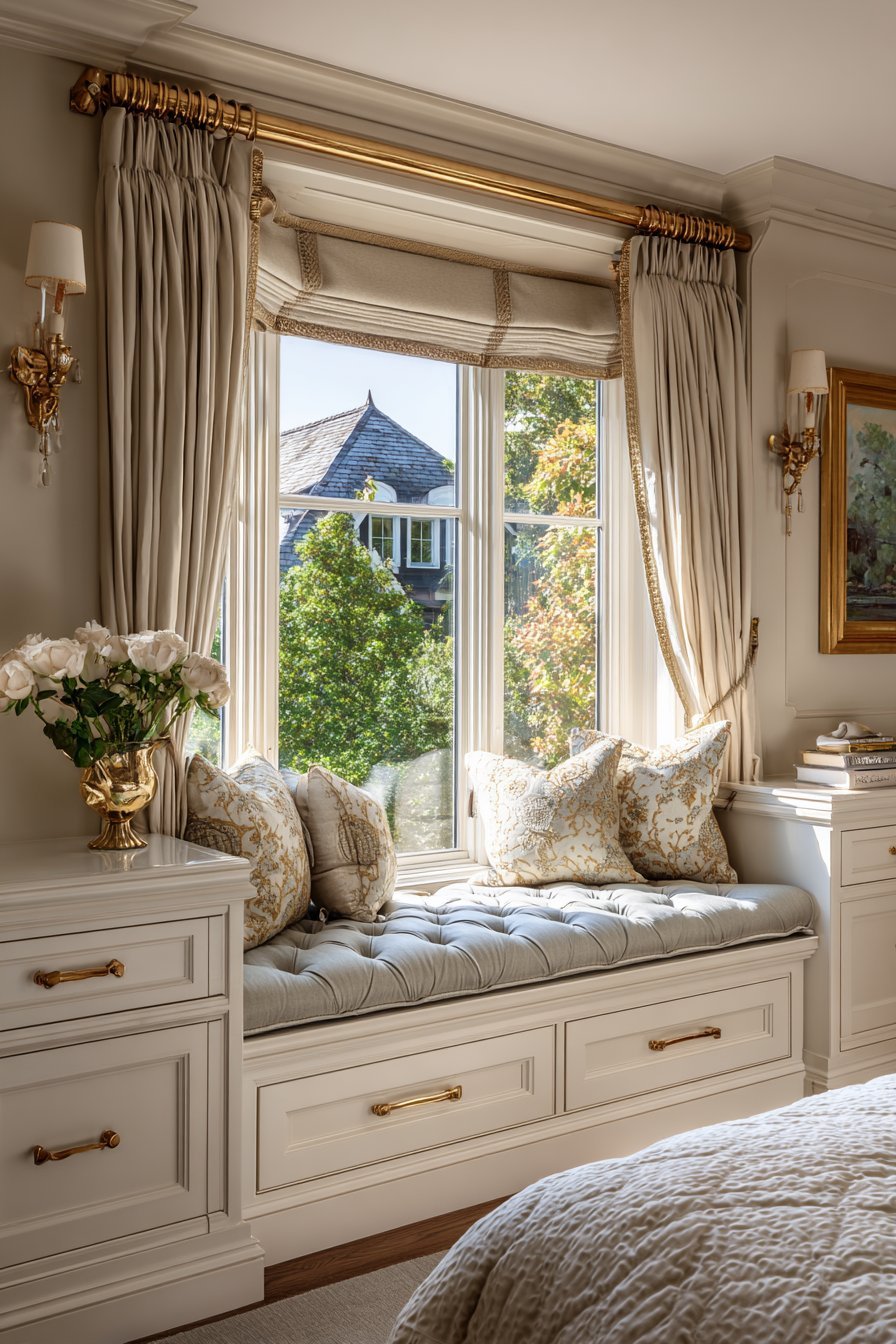Layered Window Treatment Excellence