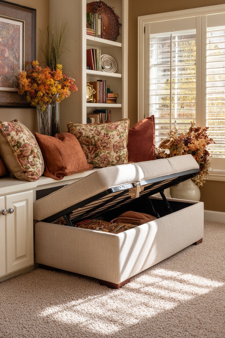 Window Seat Storage Solution