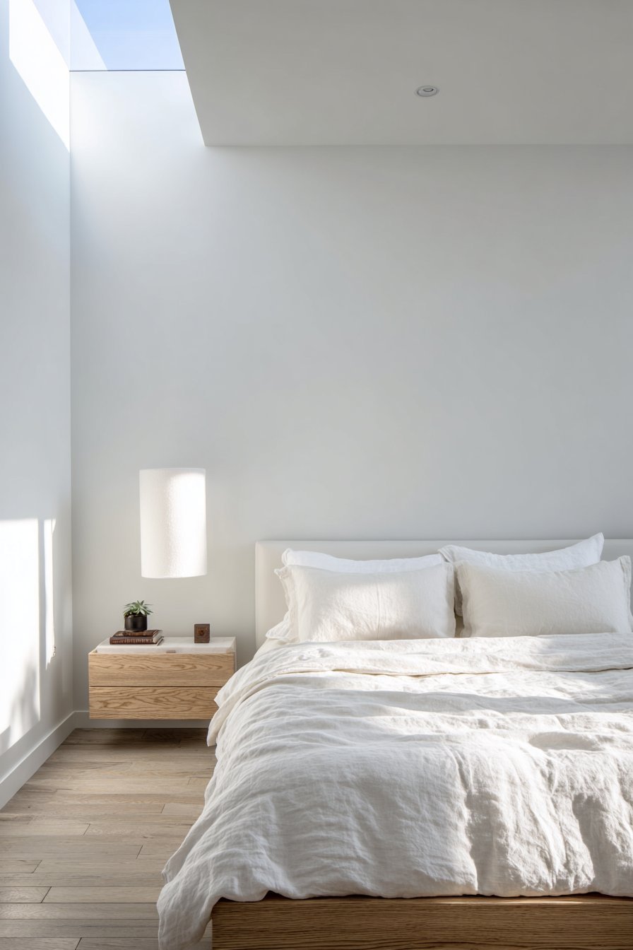 Minimalist Platform Storage Bed