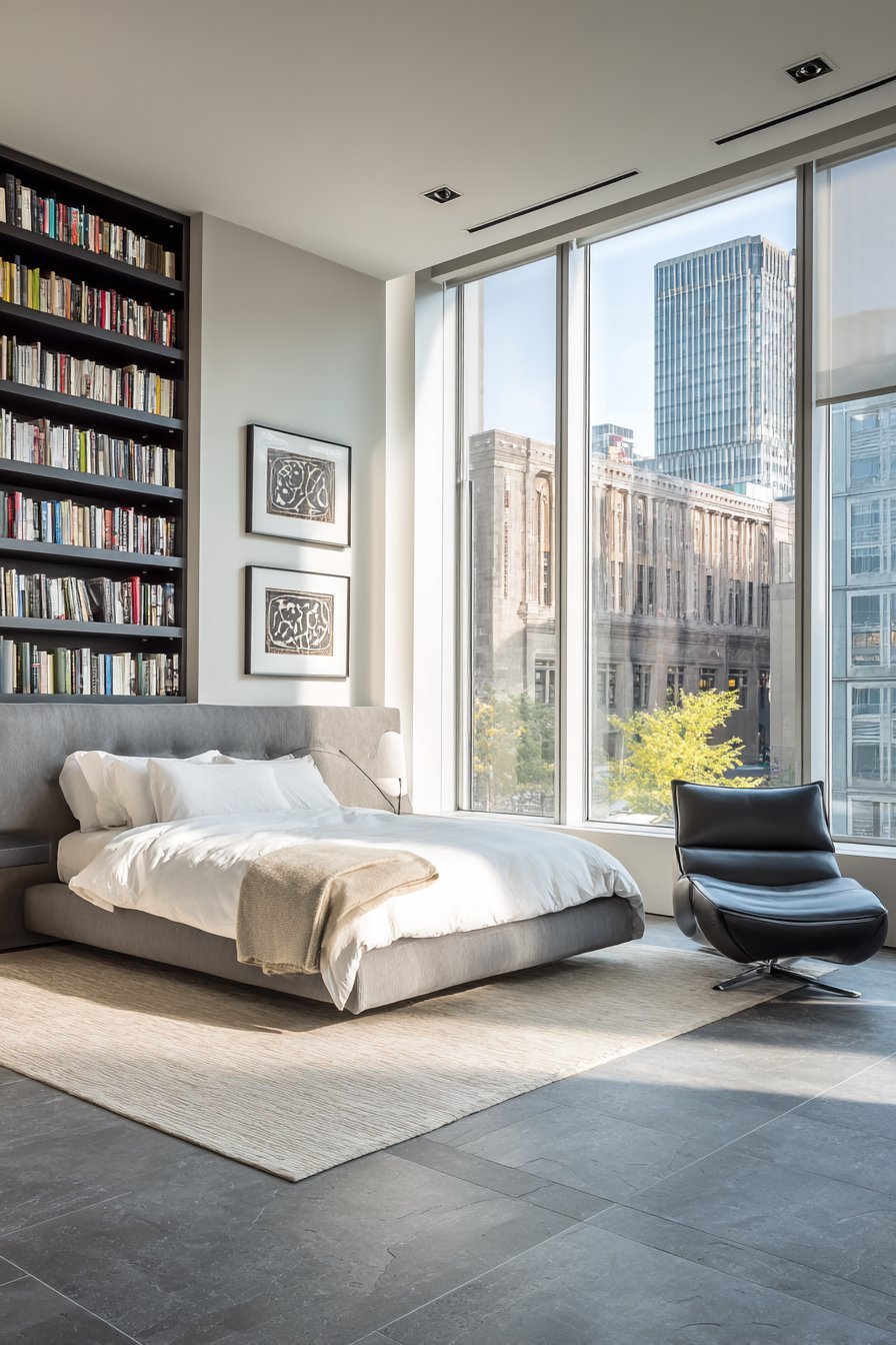 Modern Minimalist Book Sanctuary