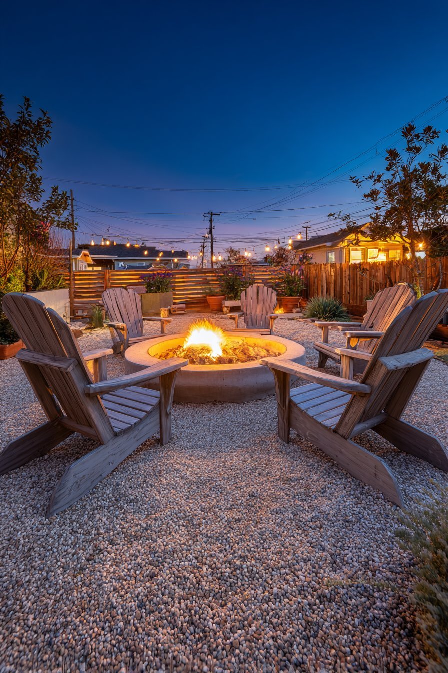 Fire Pit Gathering Circle