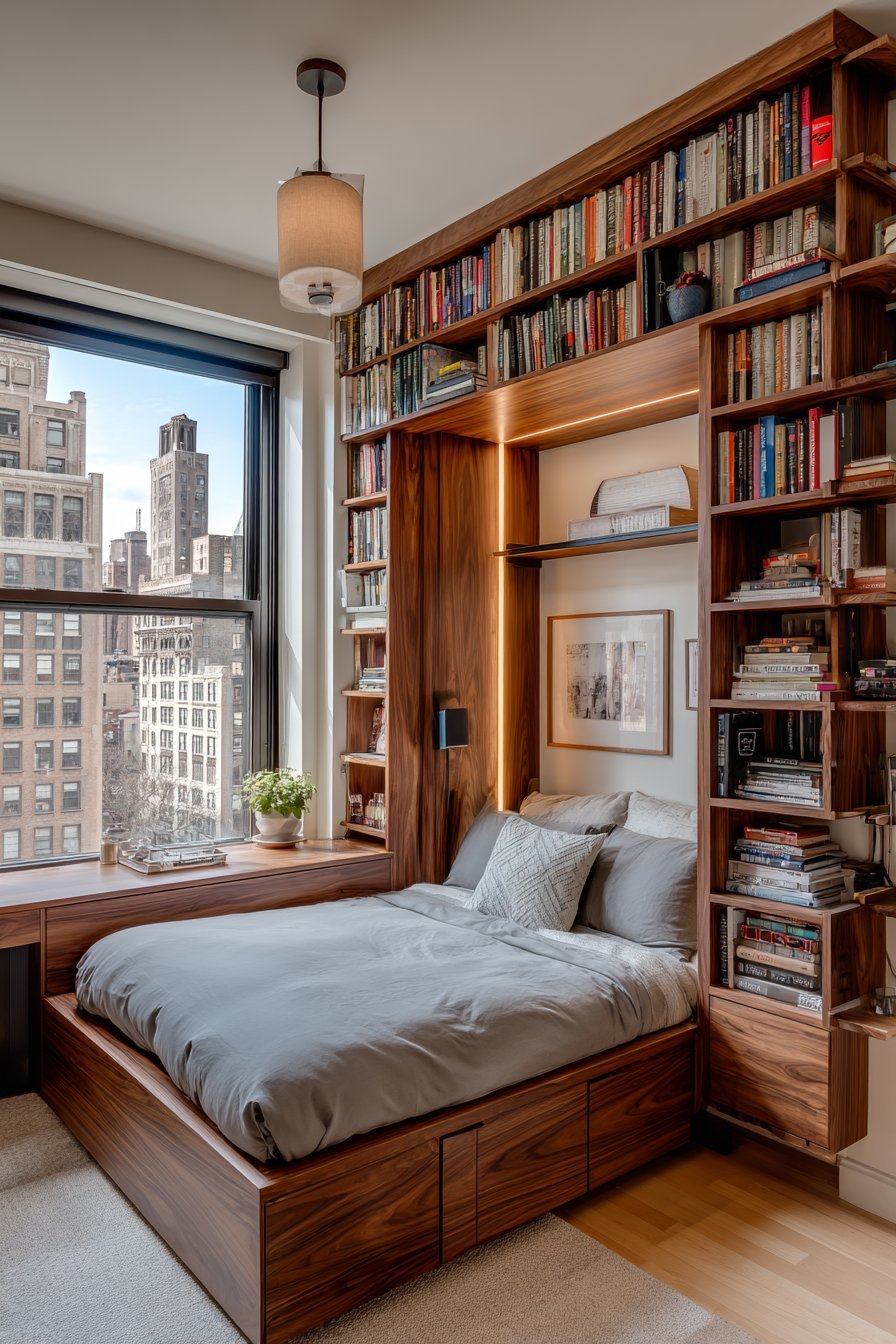 Floor-to-Ceiling Custom Built-Ins