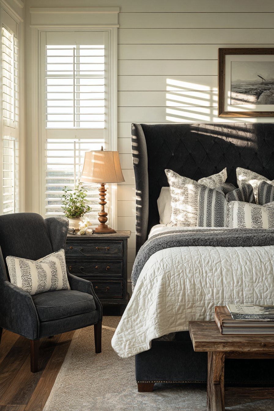 Transitional Shiplap Sophistication