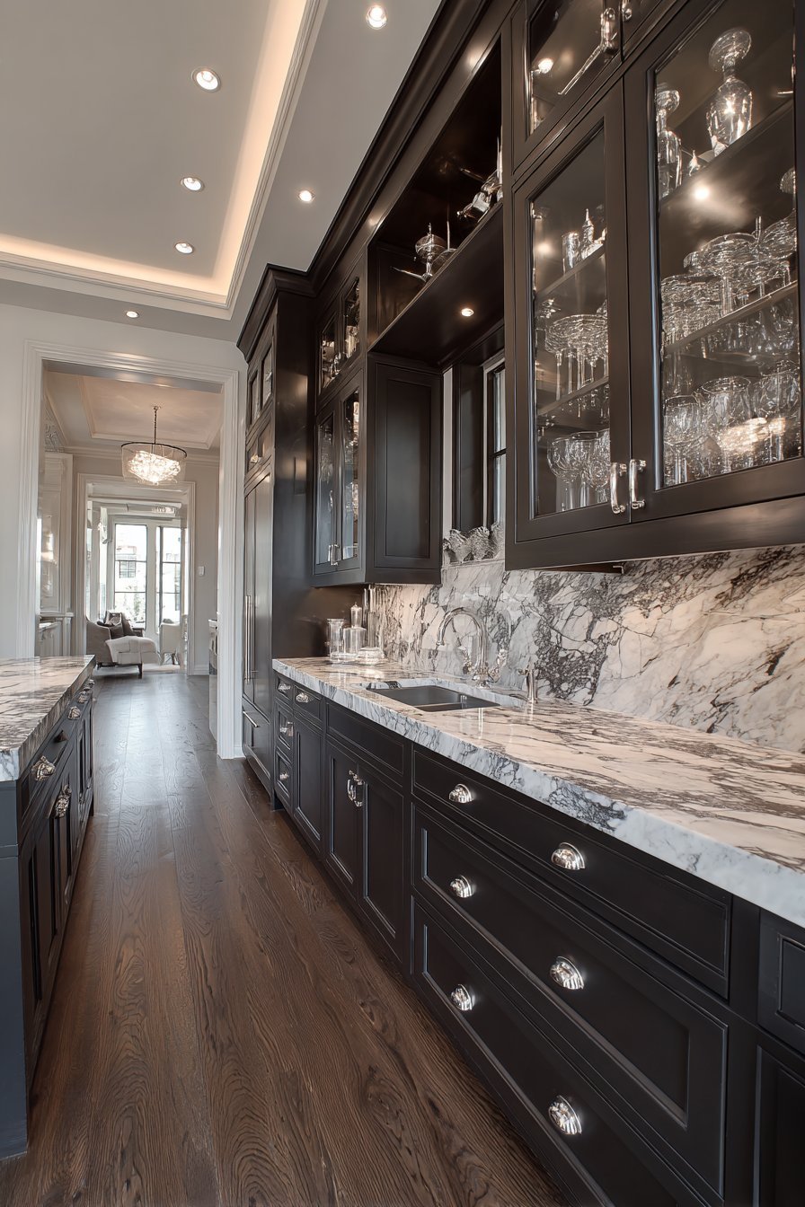 Sophisticated Butler's Pantry