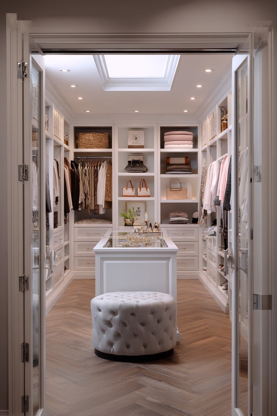 Custom Closet with Boutique Atmosphere
