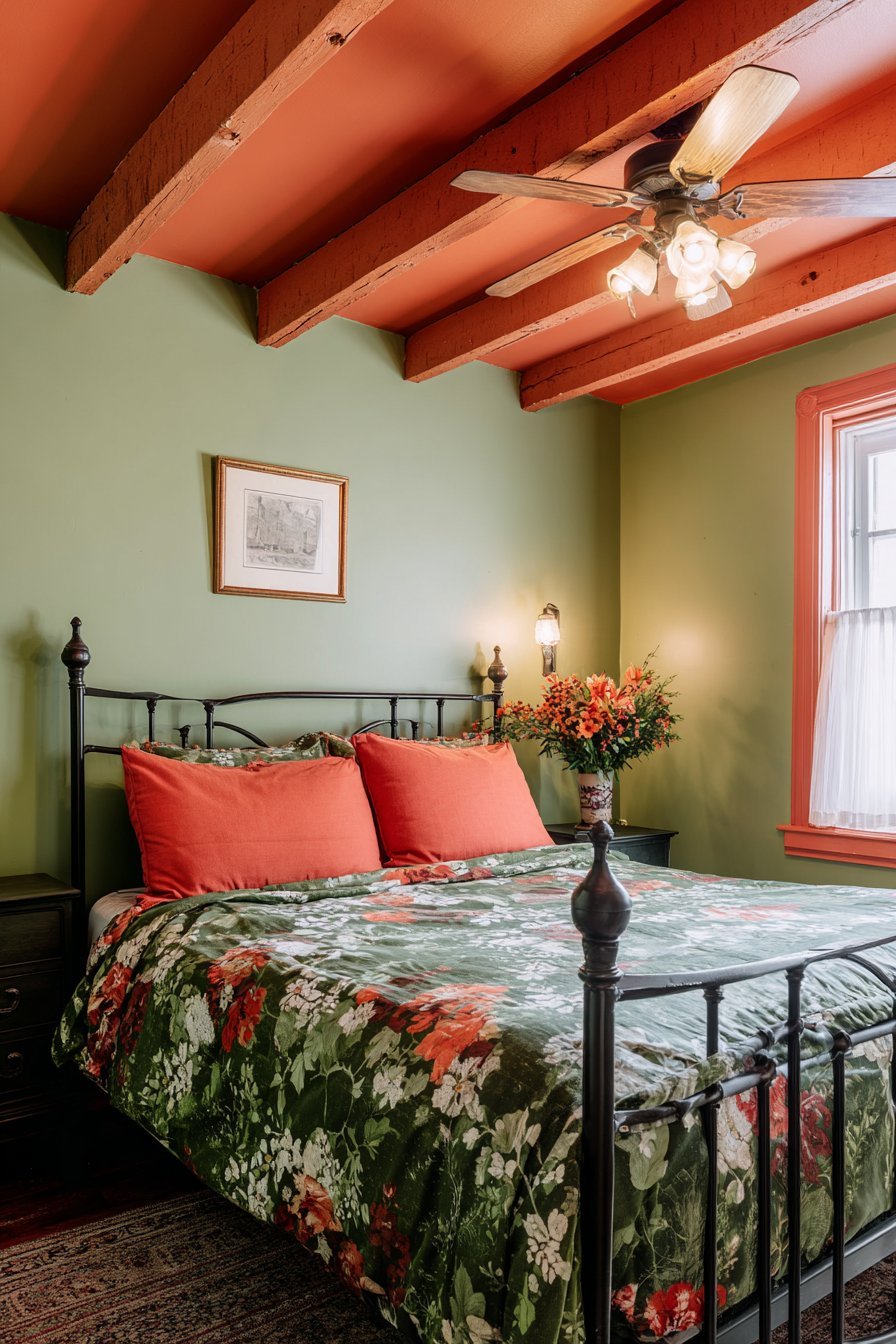 Dramatic Overhead Warmth