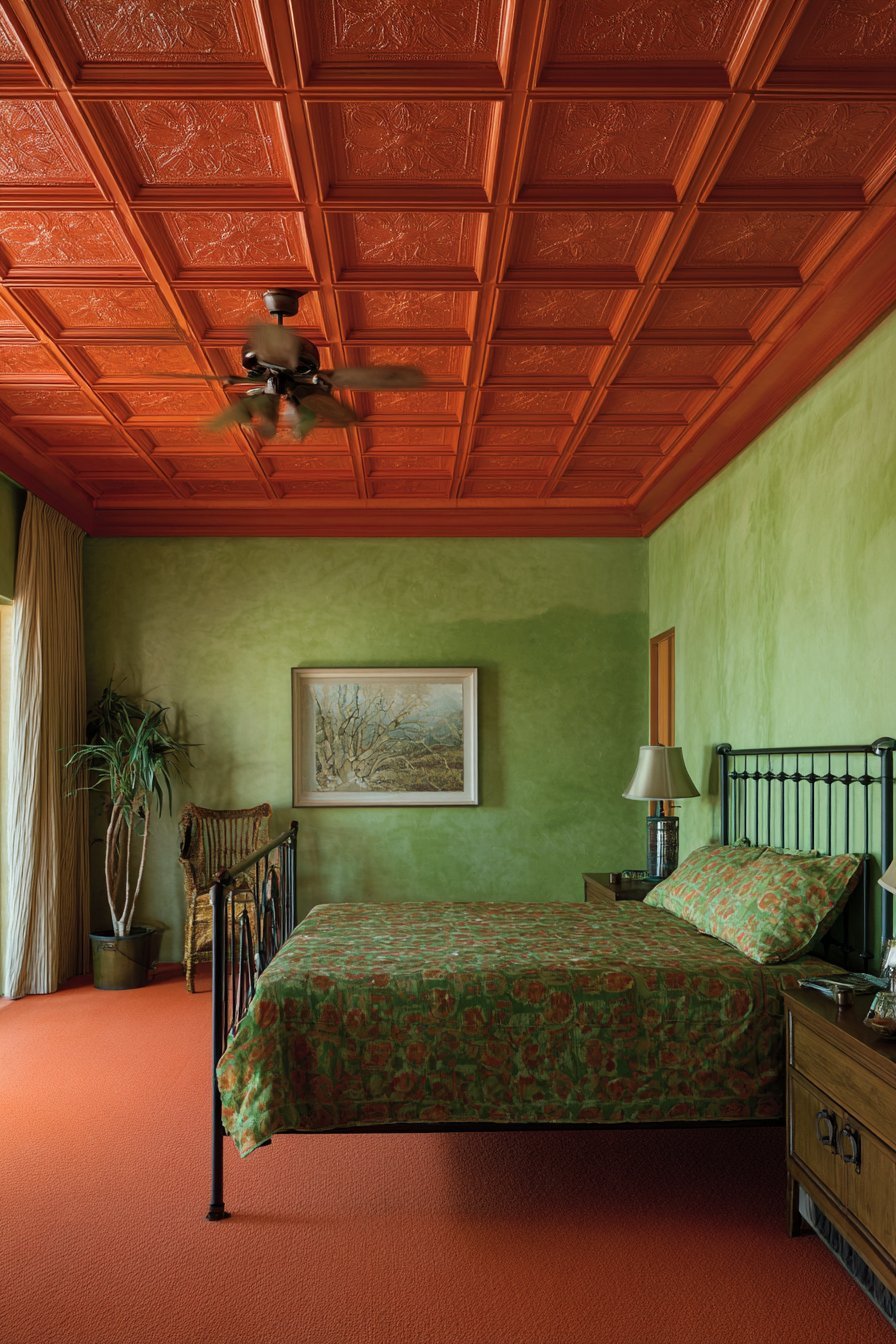 Dramatic Overhead Warmth