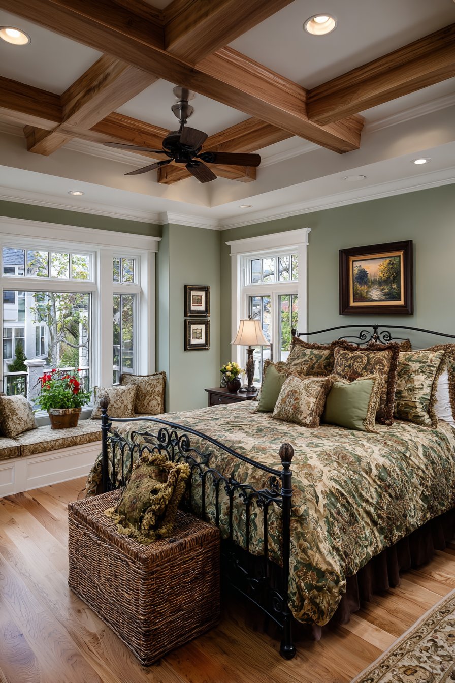 Dramatic Overhead Warmth