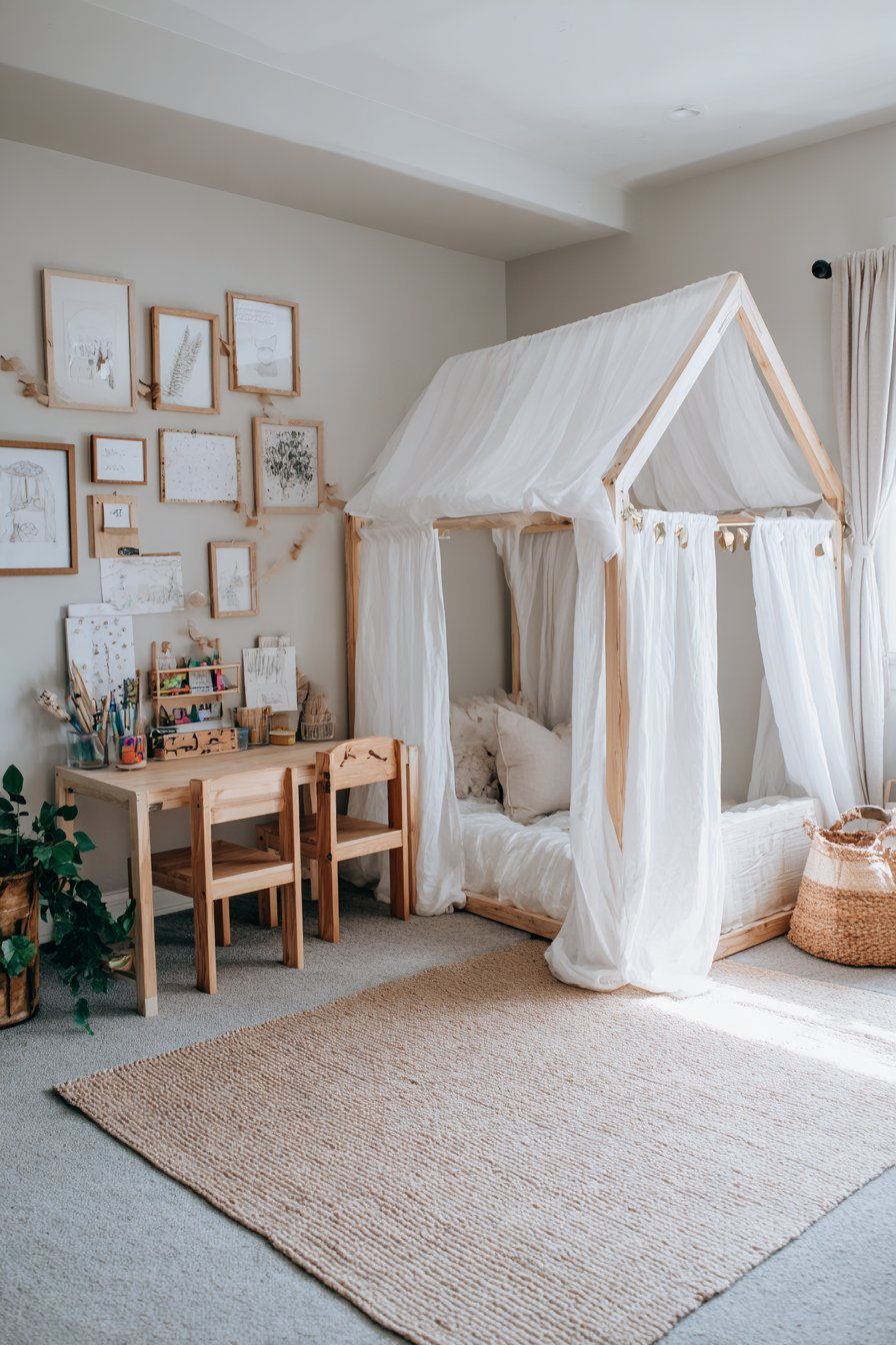Montessori-Inspired Low Floor Bed