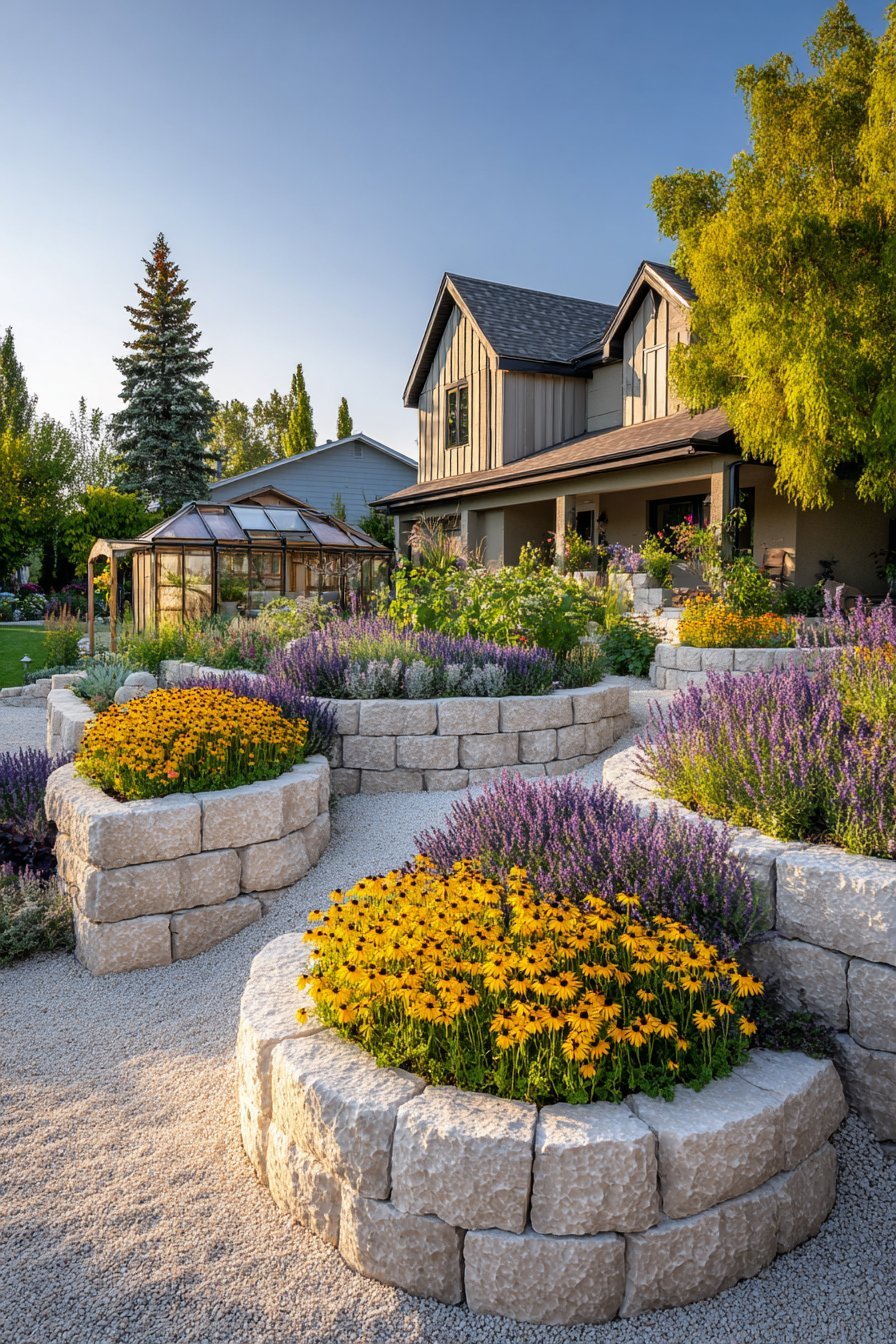 Terraced Garden Productivity