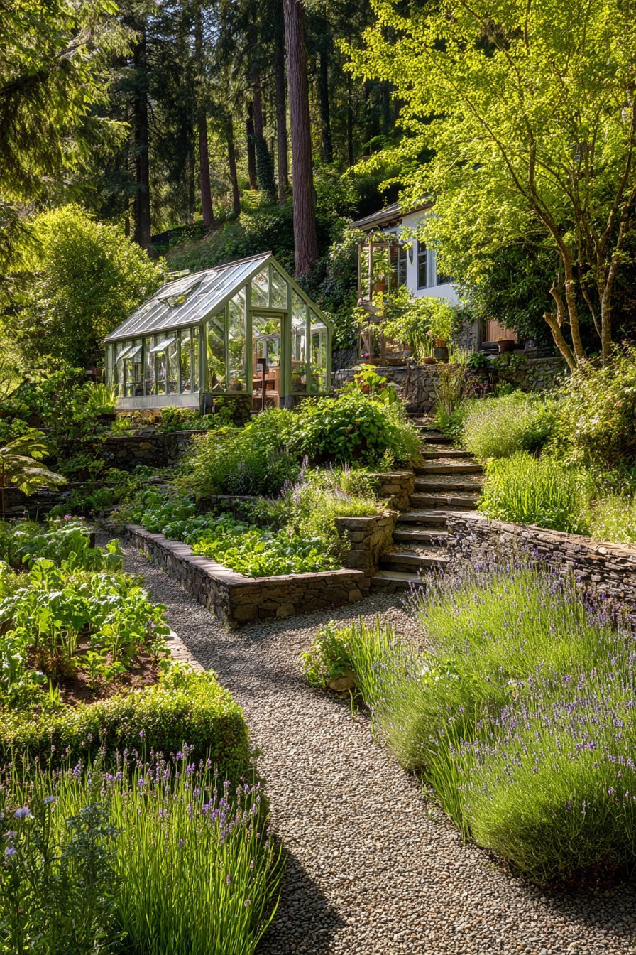 Terraced Garden Productivity