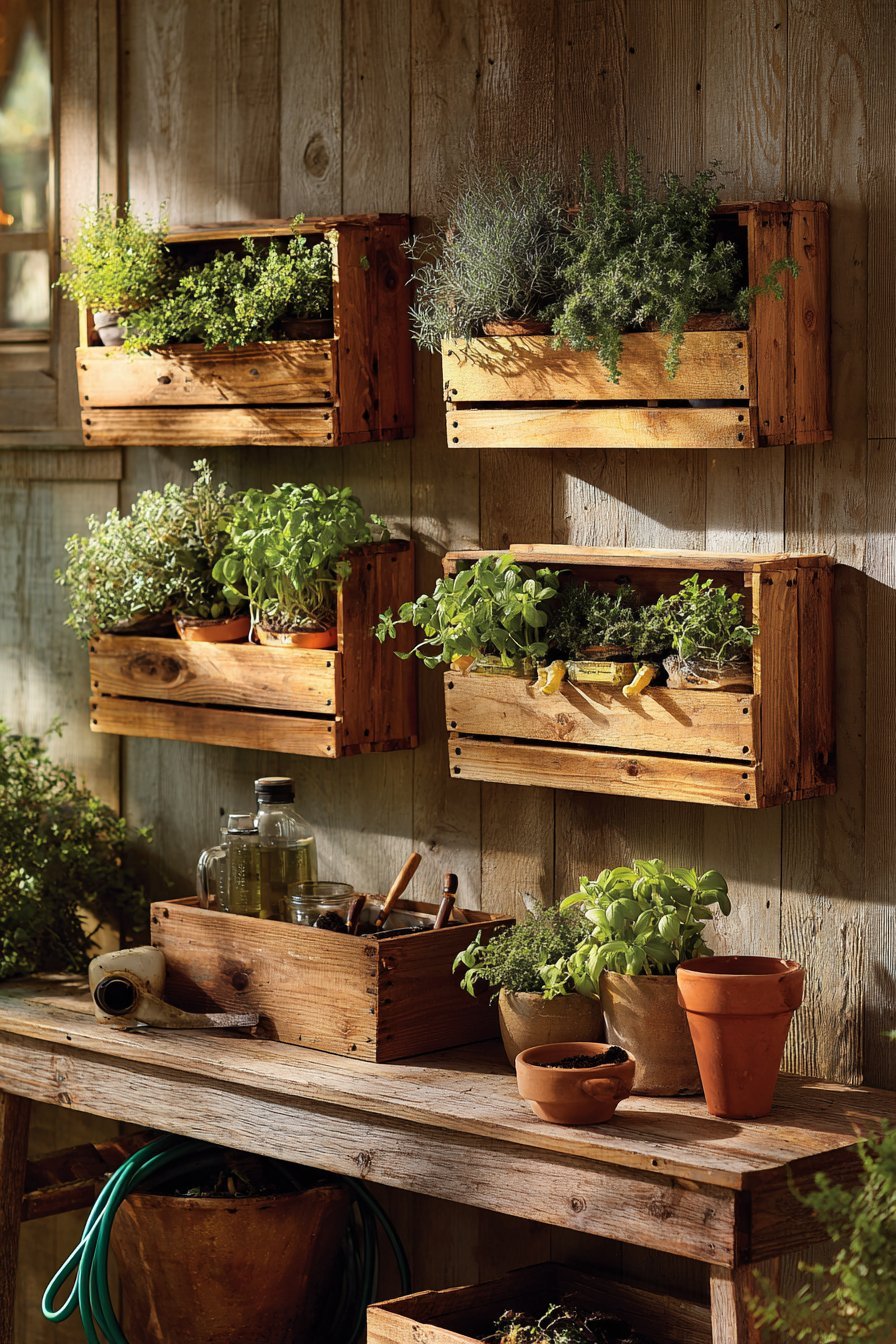 Vertical Herb Garden