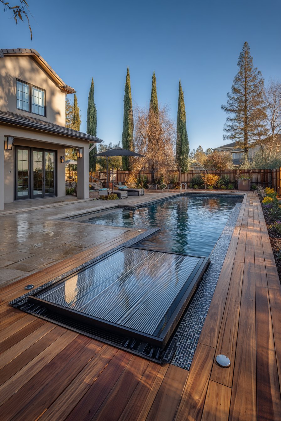 Linear Lap Pool Design