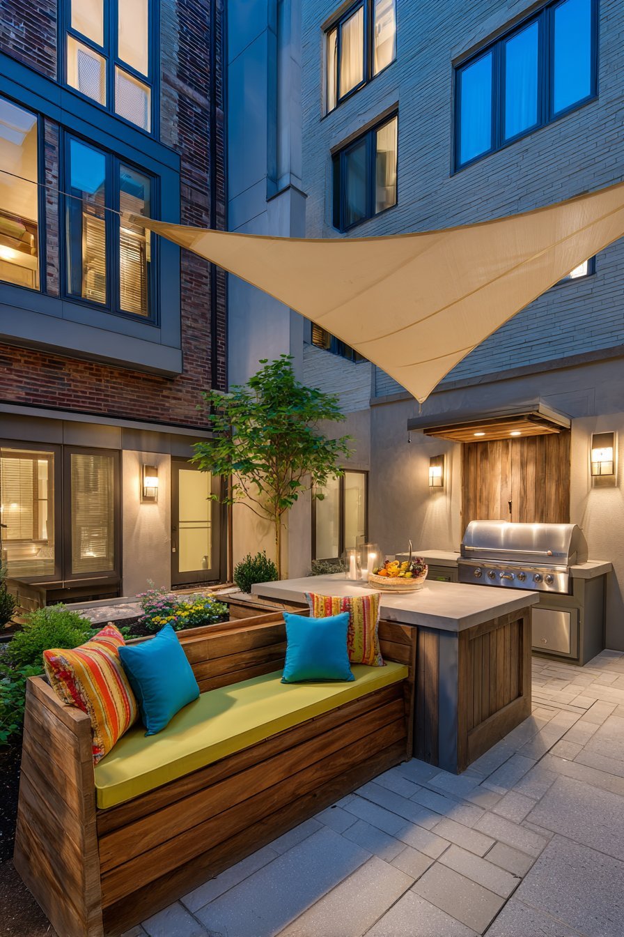 Compact Outdoor Kitchen Station