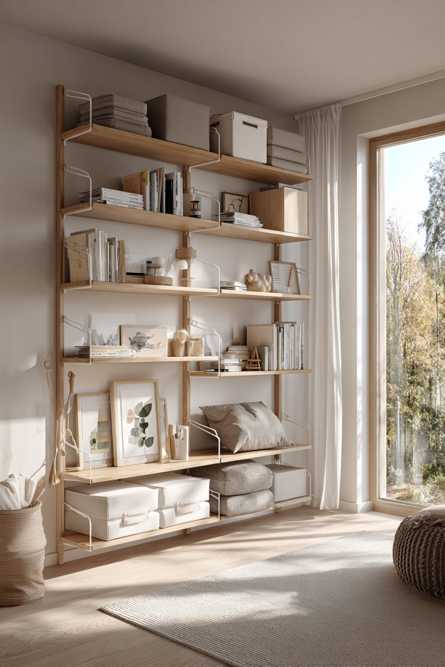 Scandinavian Modular Pegboard System