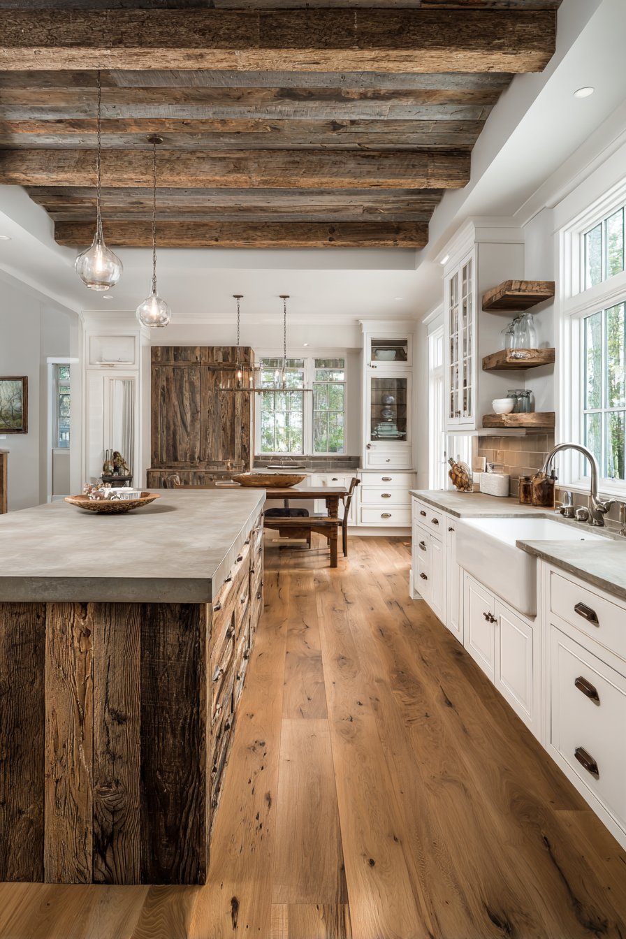 Rustic Farmhouse Reclaimed Wood