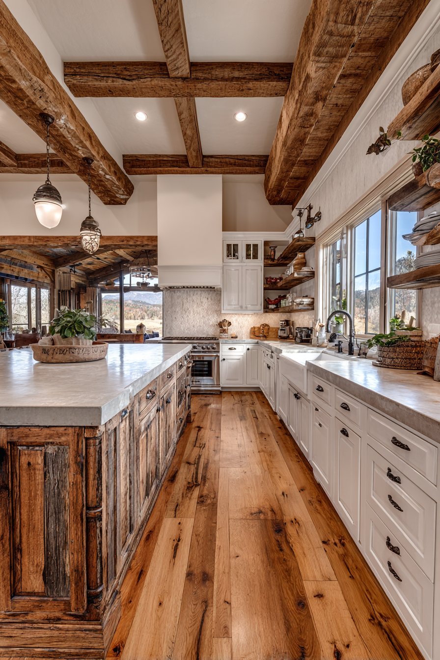 Rustic Farmhouse Reclaimed Wood