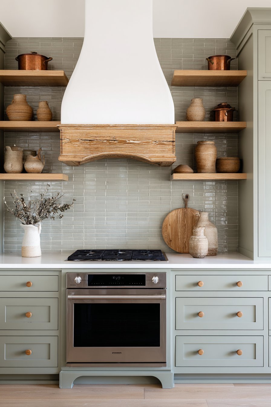 Reclaimed Barn Wood Range Hood