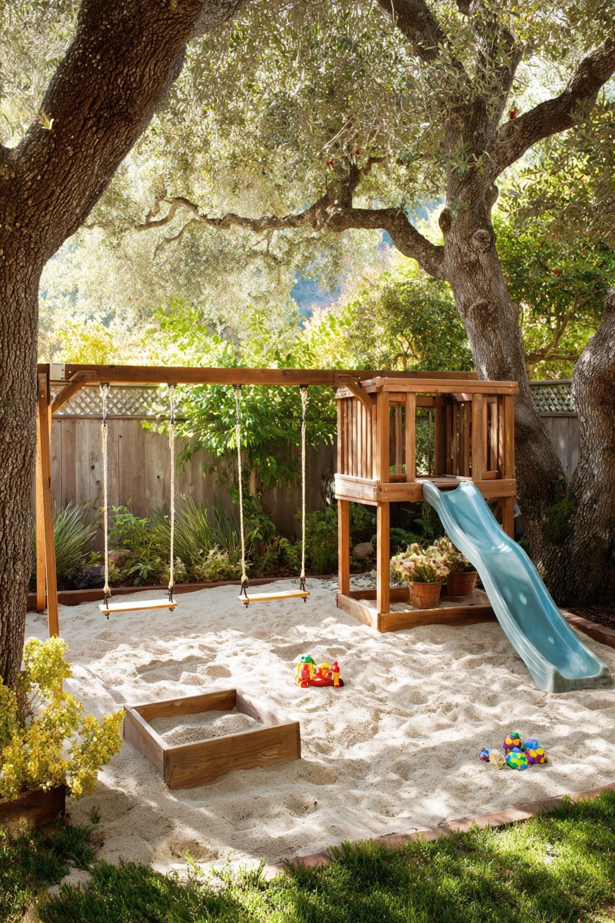 Child-Friendly Play Area with Safety Features