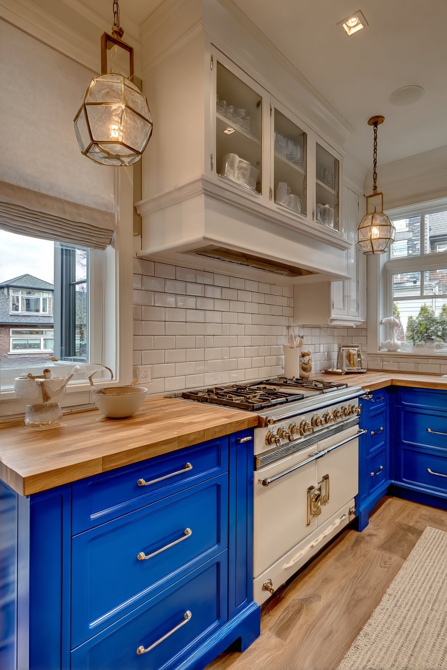  Cobalt Blue Statement Kitchen