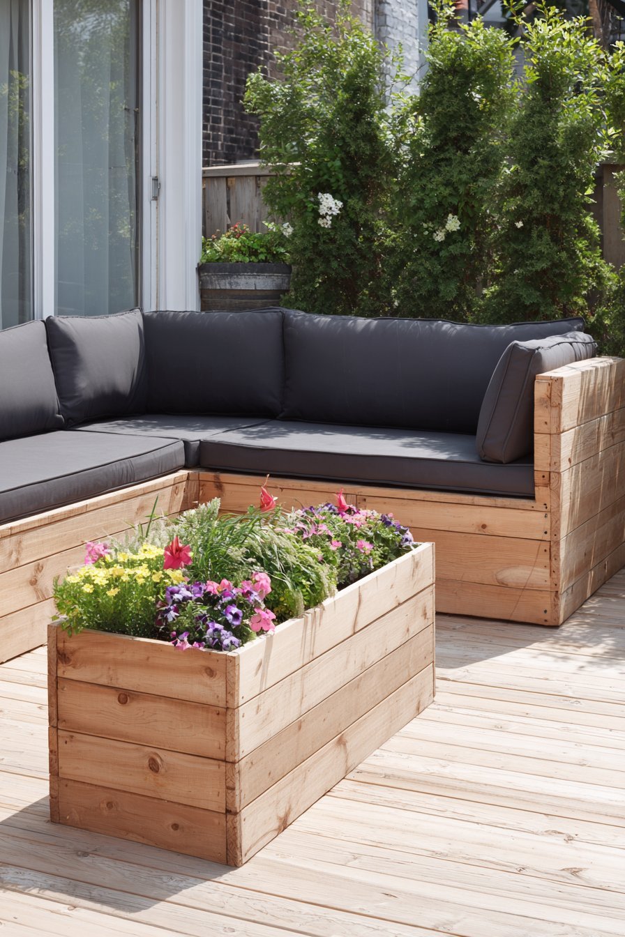 Natural Cedar Deck Board Platform