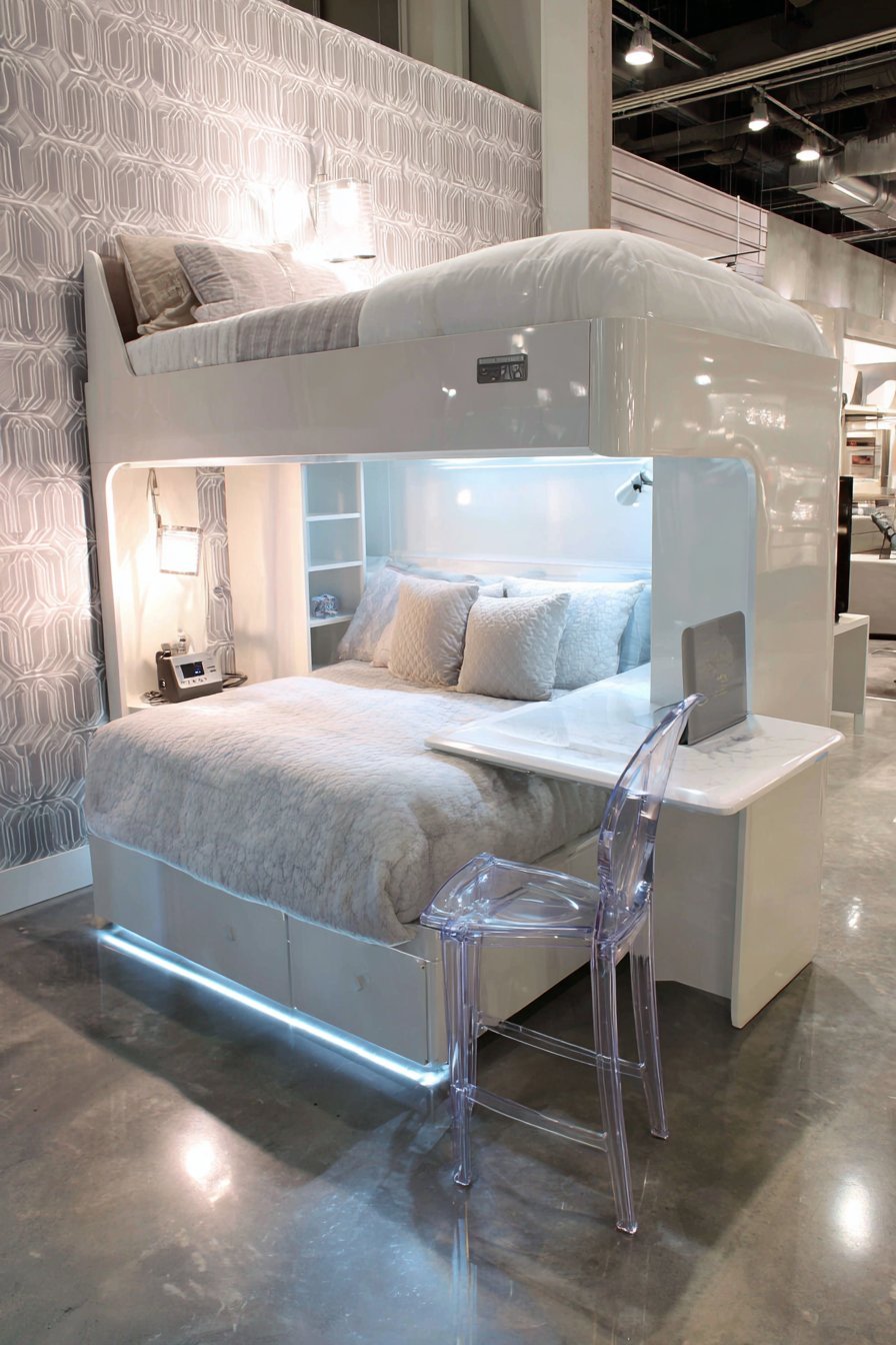 Contemporary White Lacquer