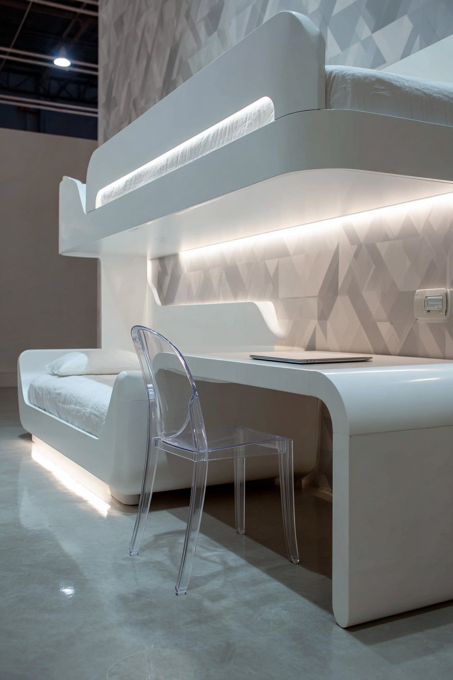 Contemporary White Lacquer