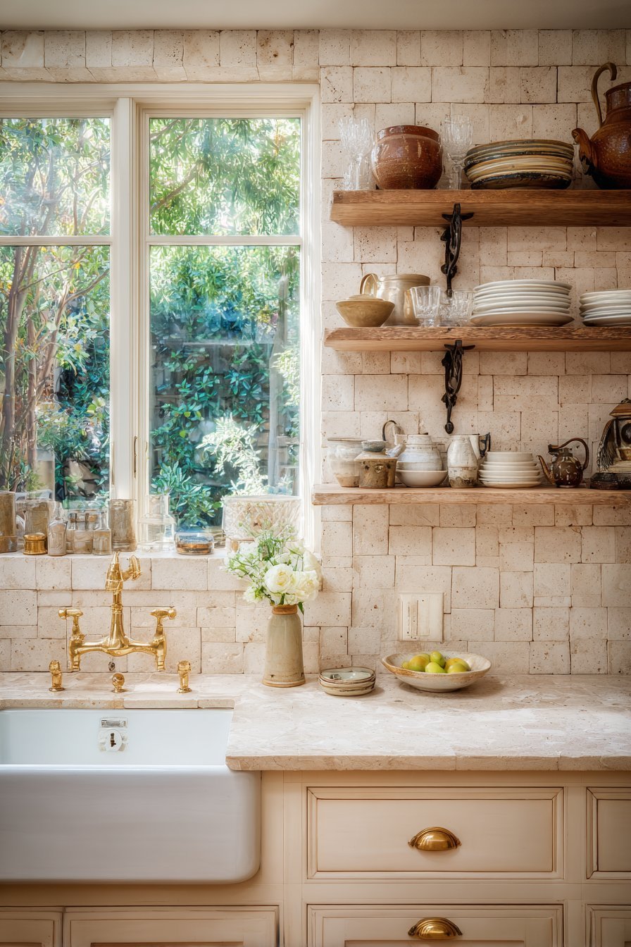 Handmade Ceramic Tile Backsplash