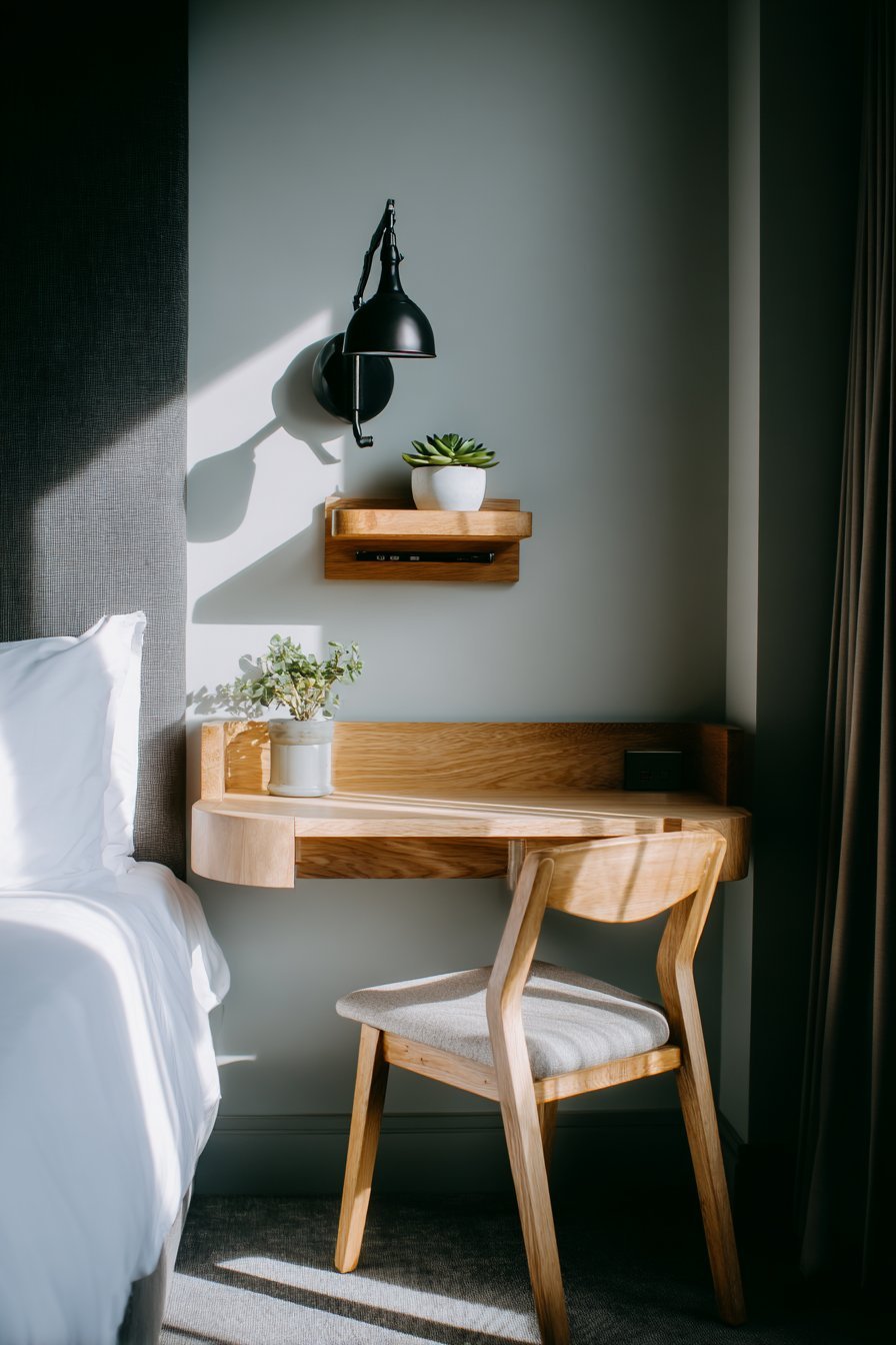 Integrated Workspace Corner