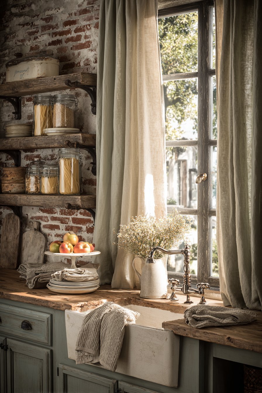 Farmhouse Apron Sink Nostalgia