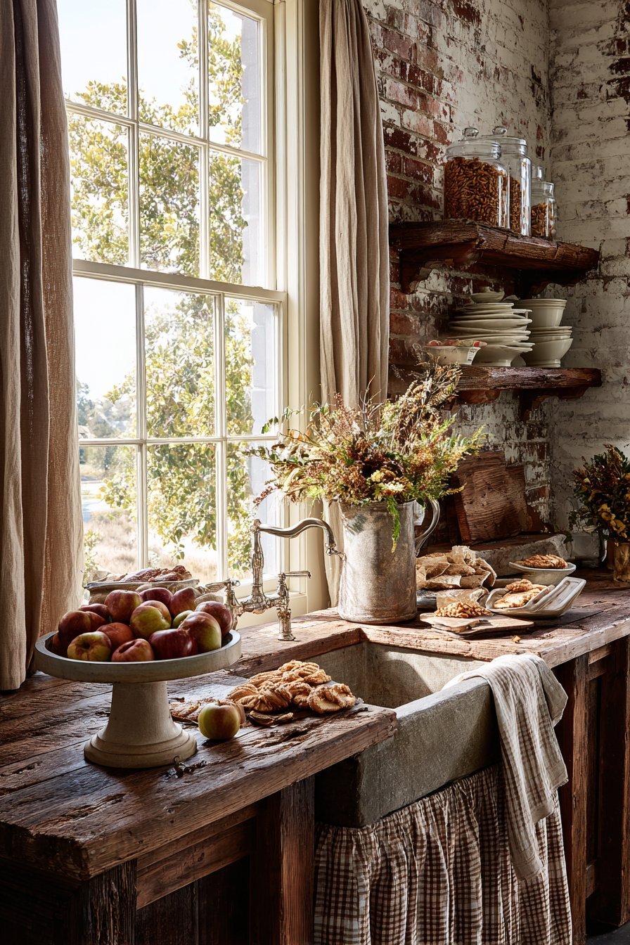 Farmhouse Apron Sink Nostalgia