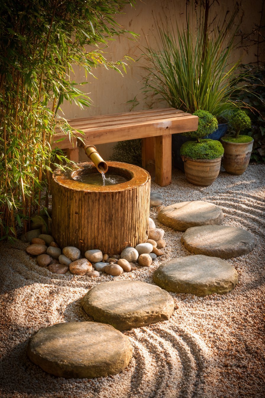 Zen Garden Meditation Space