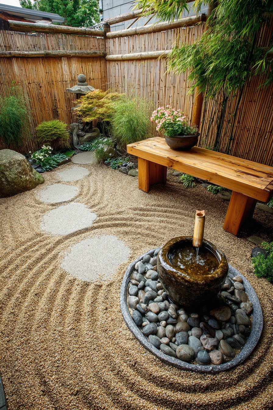 Zen Garden Meditation Space