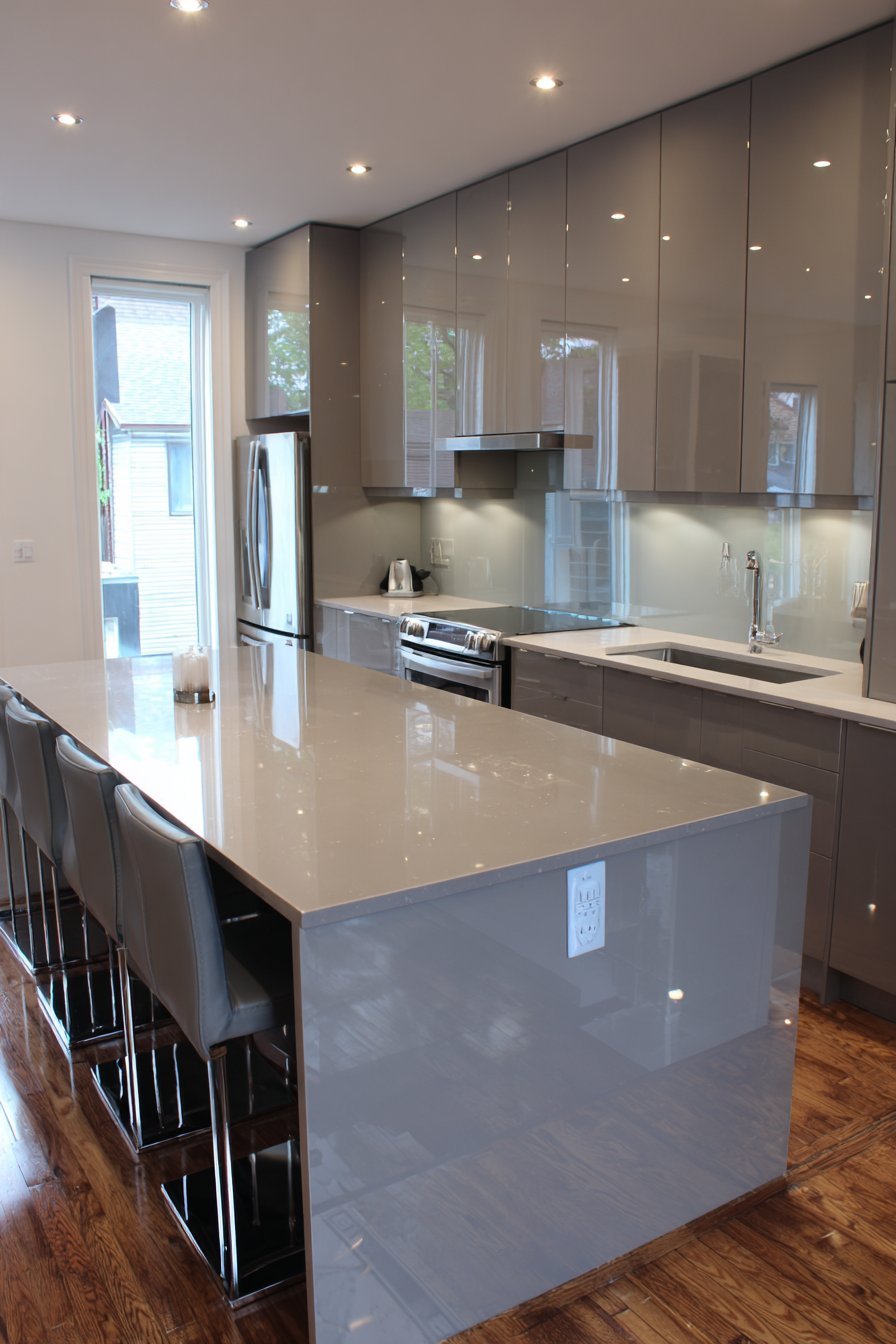 Ultra-Matte Grey Lacquer Sophistication