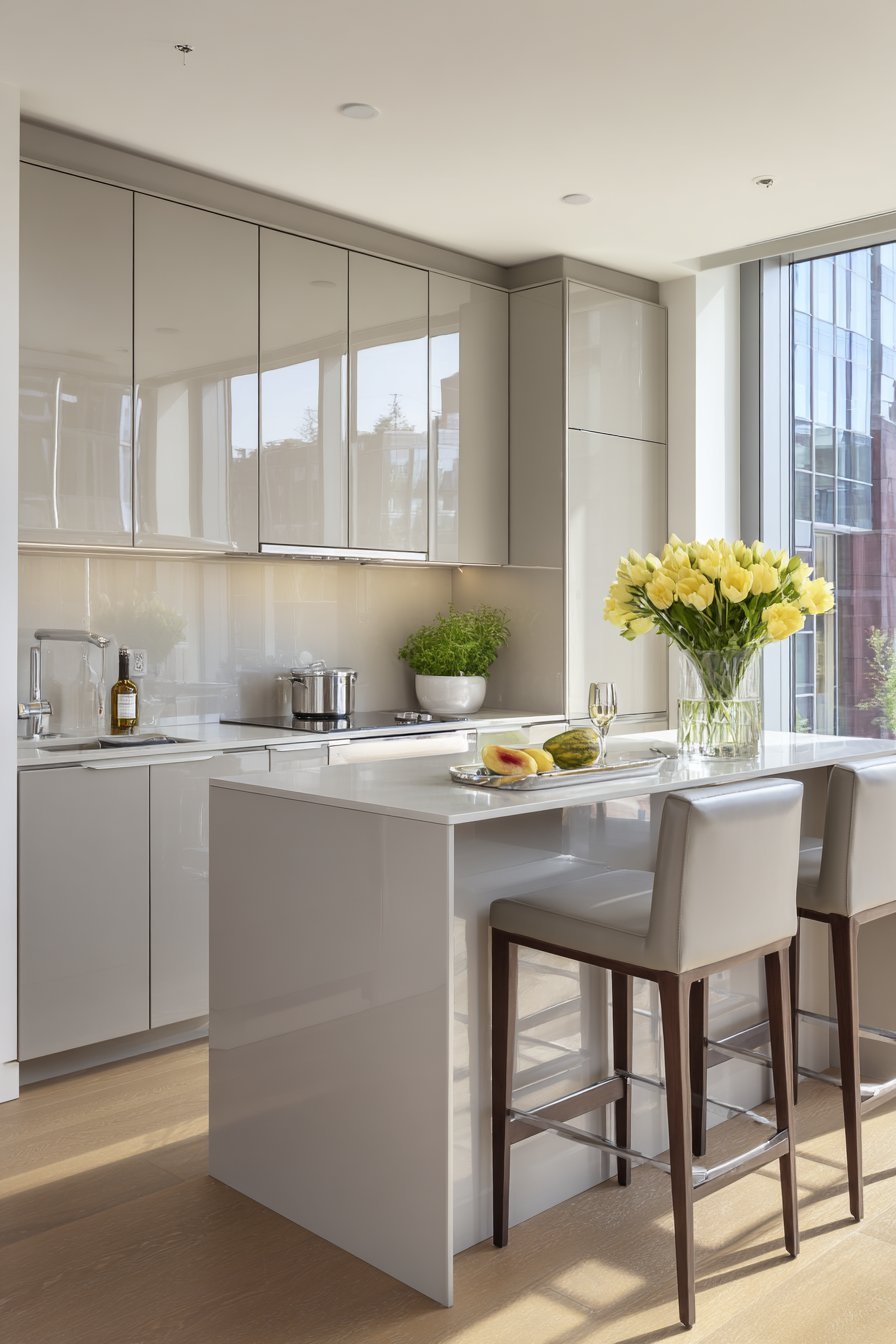 Ultra-Matte Grey Lacquer Sophistication